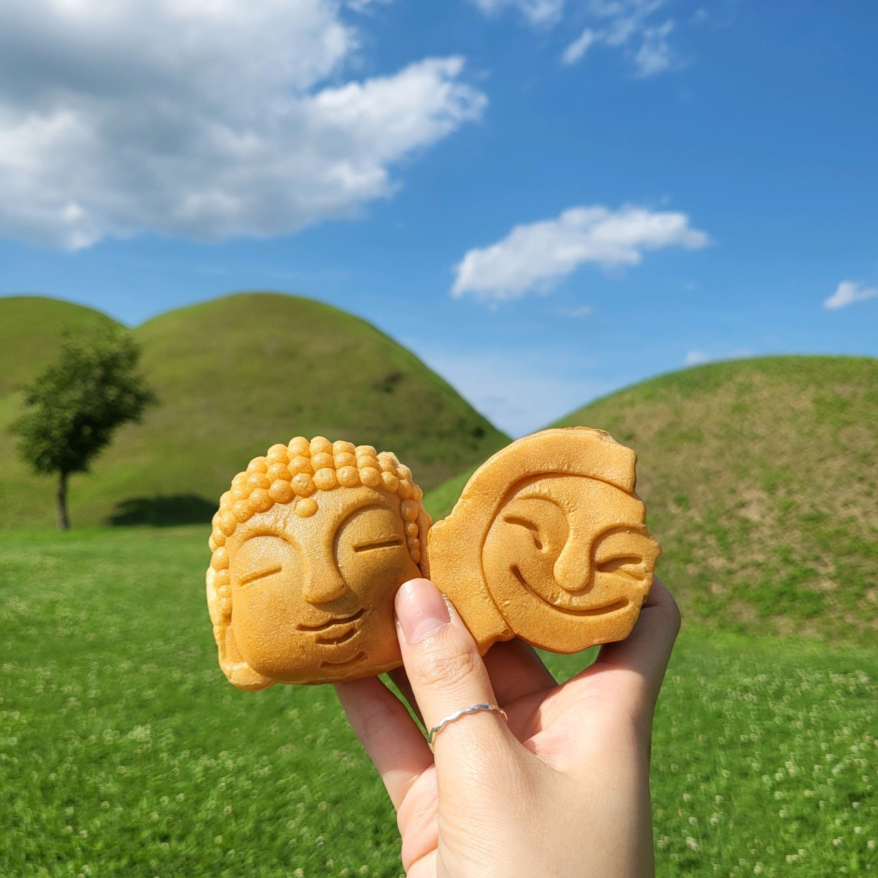 경주얼굴빵 황리단길맛집
